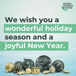 The First Year of GreenNanoBone: